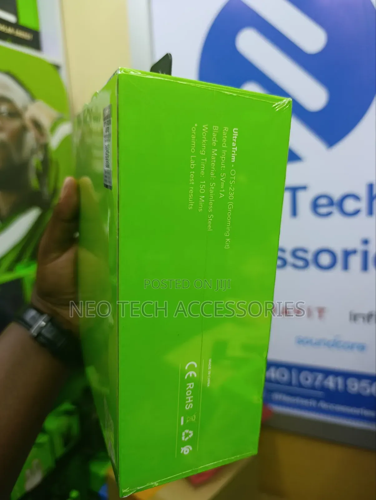 Oraimo 16-in-1 Grooming Kit(Nose,Beard, Body Design Trimmer)