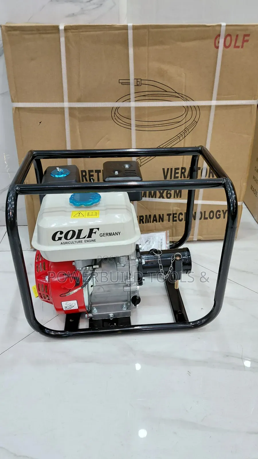 Golf Germany 8hp Engine With 45mm Poker