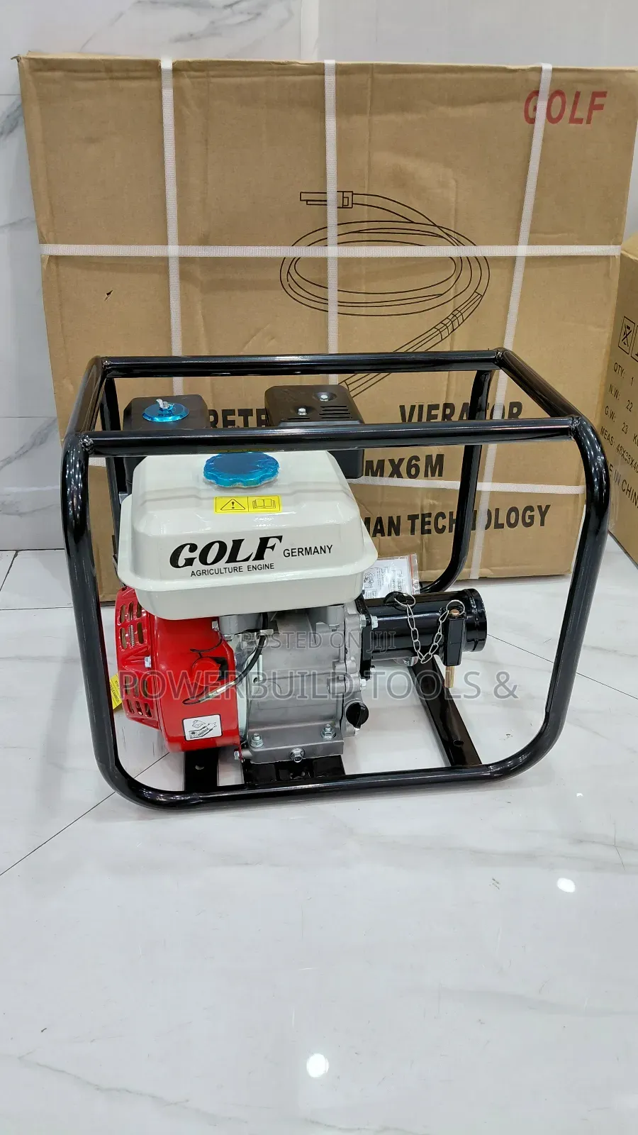 Golf Germany 8hp Engine With 45mm Poker
