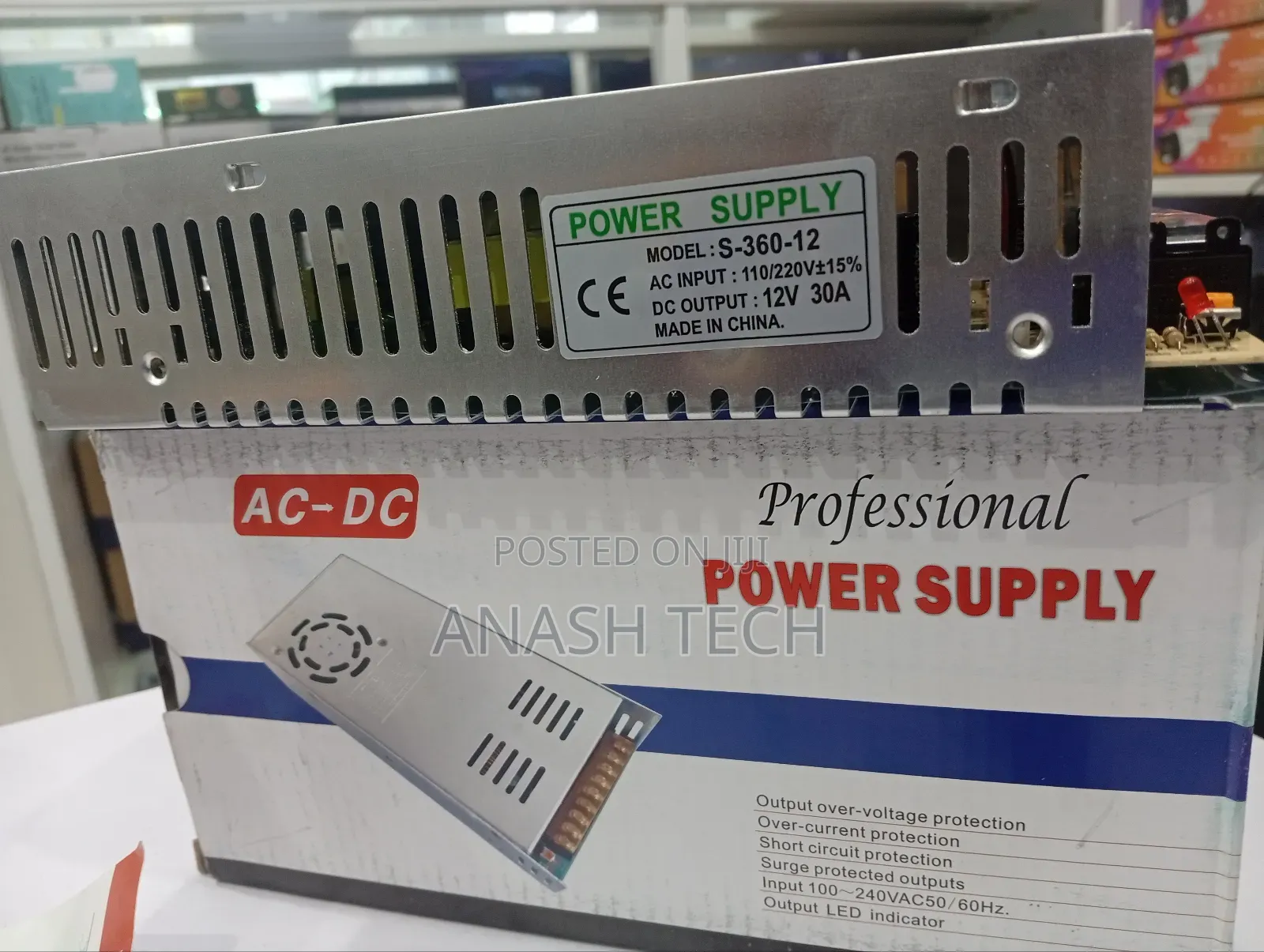 Professional Power Supply 30a Open Surveilance Psu