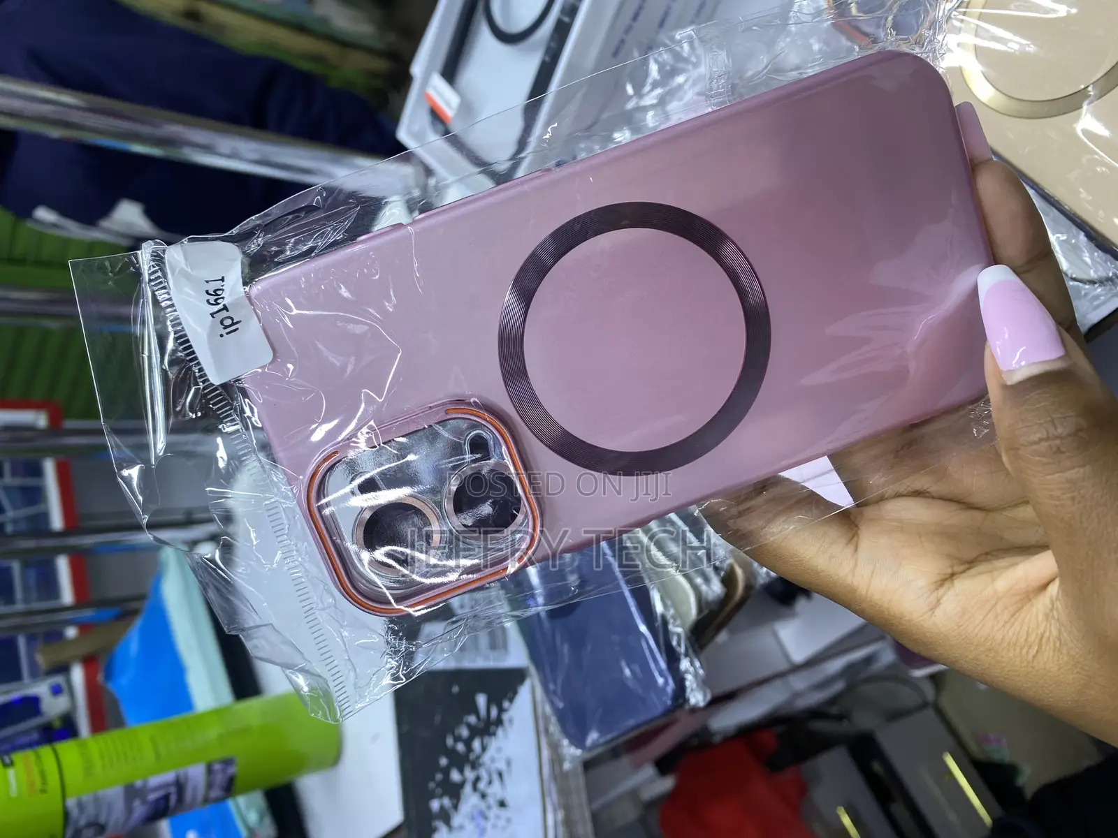 Anshn Magnetic for iPhone 16 Case With Stand and Lense Protector
