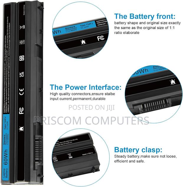 M5y0x T54fj Battery for Dell Latitude E-Series Laptop Battery - thumbnail 2
