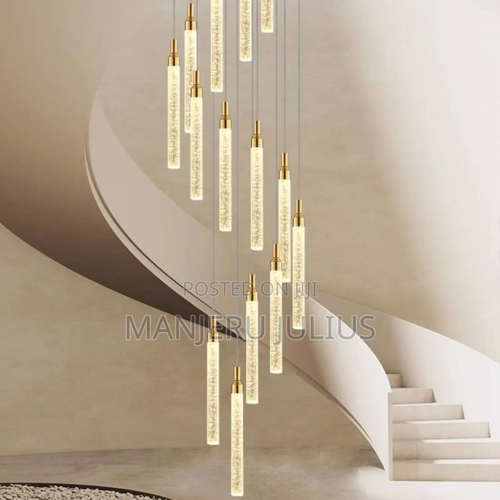 High Ceiling Led Chandelier