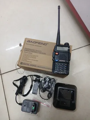 Uv-5r Premium Walkie Talkie With Dual Watch Function
