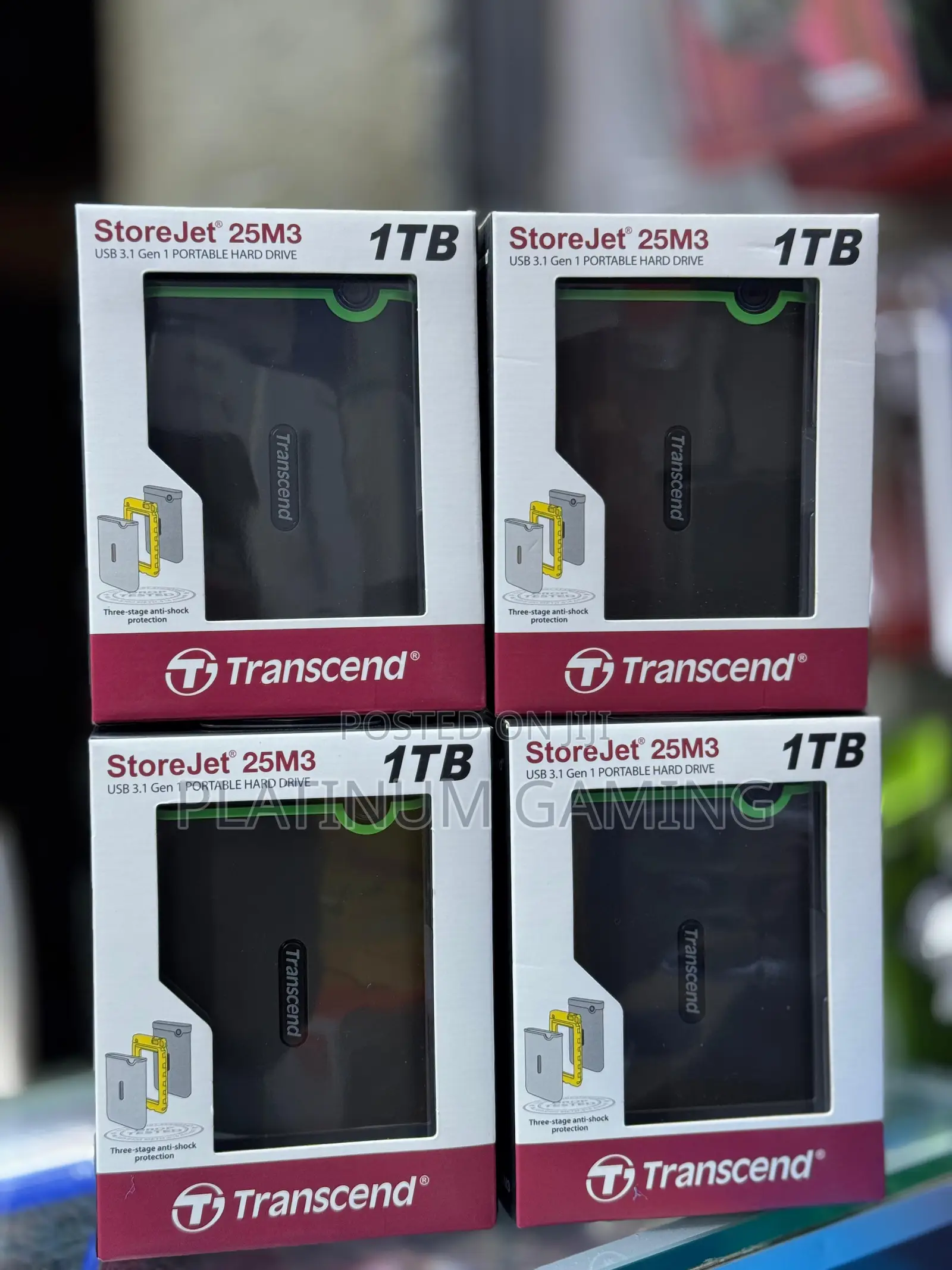 Externaql 1tb Hard Disk (Transcend)