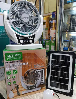 Most Selling Solar Rechargeable Box Fan/Rechargeable Box Fan