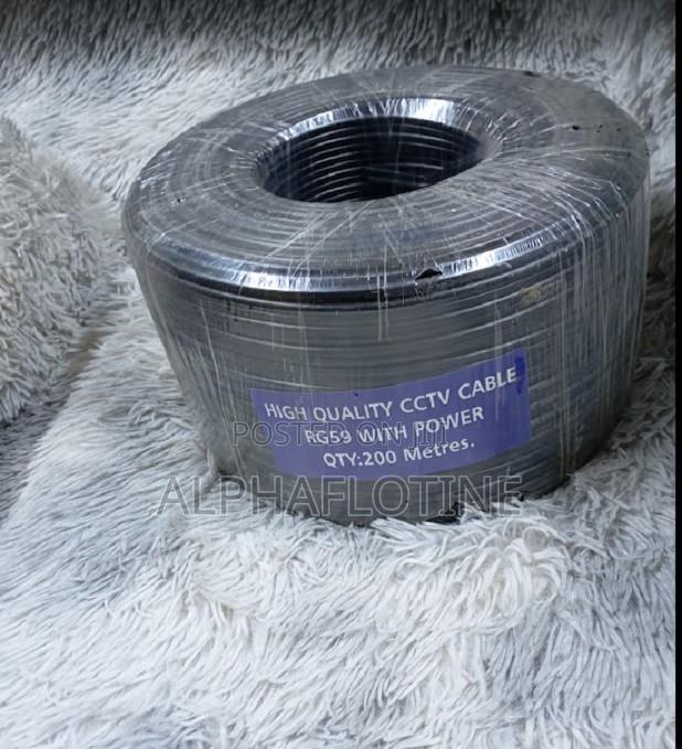 High Quality CCTV Cable Rg59 With Power 200meter - main view
