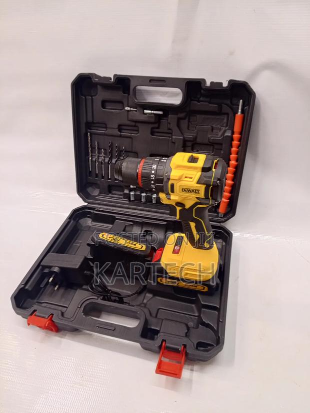 Heavy Duty Dewalt 88v Cordless Drill Set With Accessories