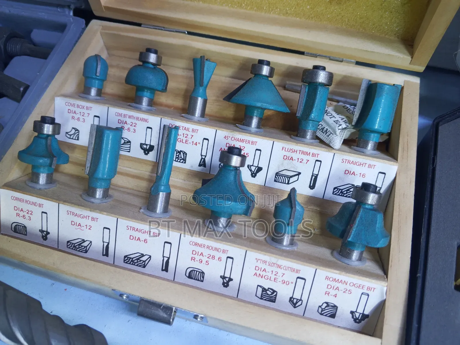 Router Bit/ 12pcs 8mm Router Bits