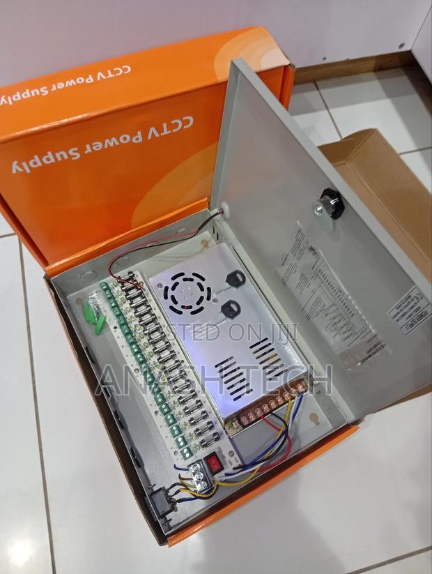 Enclosed Fused CCTV Power Supply Unit 30a Psu