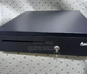 5 Tray Cash Register Drawer - Removable Coin Tray With Adjustable - thumbnail 2