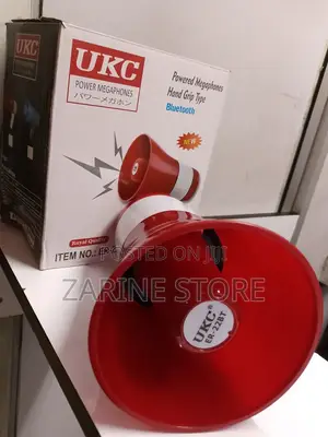 Rechargeable Megaphone Microphone Which Uses 18650 Battery
