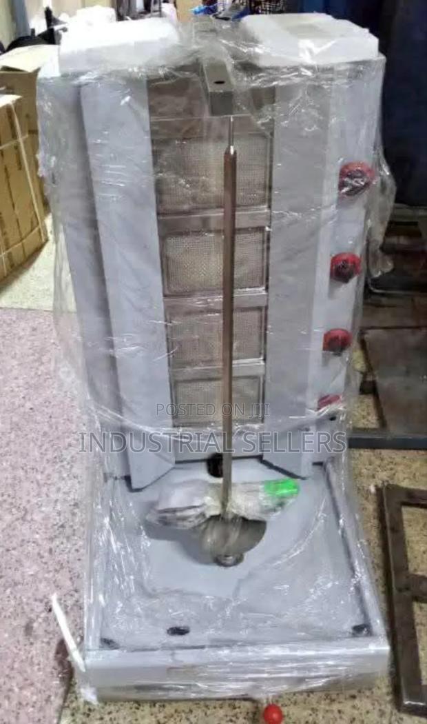 Both Electric and Gas Shawarma Machine 4burner - main view
