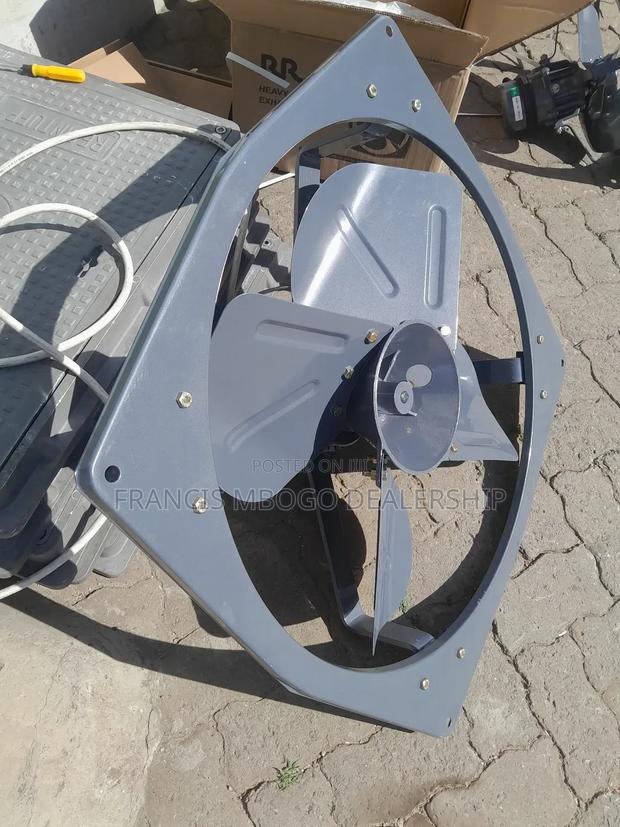 Electric Powered Exhaust Fan - main view