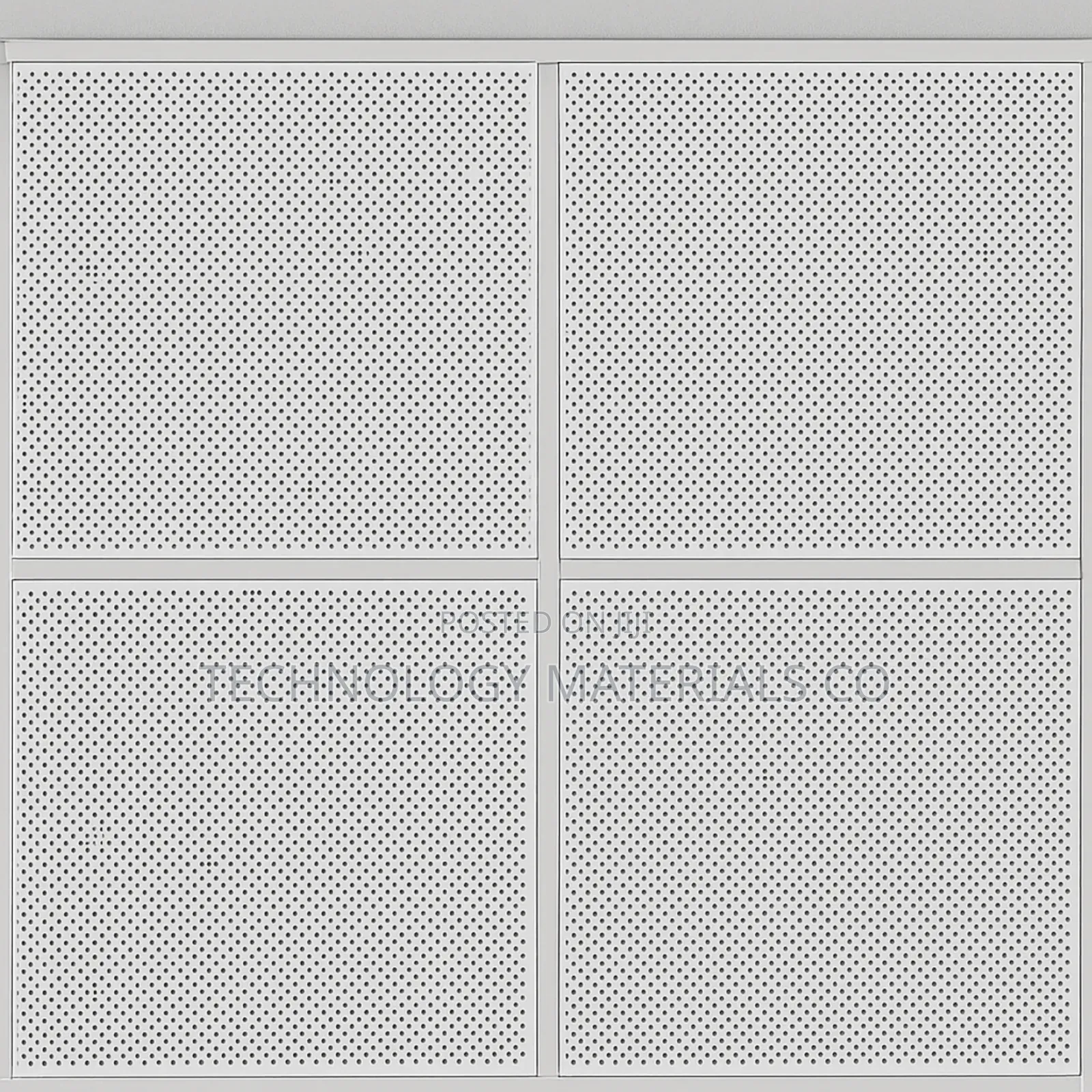 Perforated Aluminium Ceiling Tiles–Acoustic & Durable Panels(Tegular)