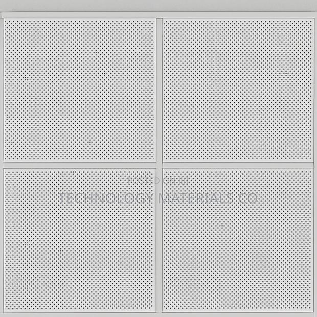 Perforated Aluminium Ceiling Tiles–Acoustic & Durable Panels(Tegular)