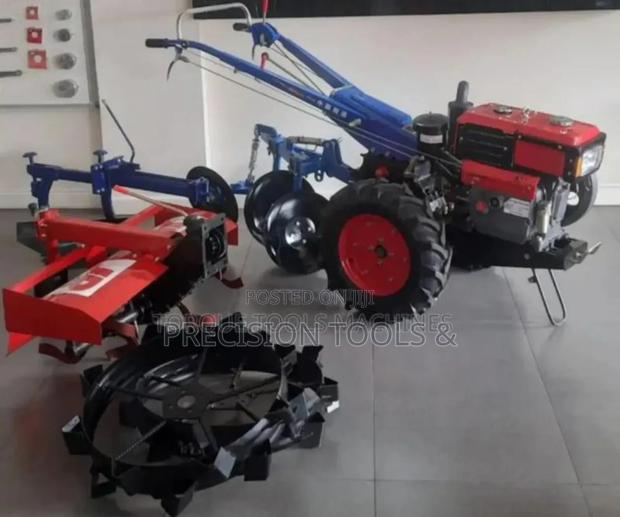 Jd10l Jiadi Walking *Diesel Tractor  10hp With *Implements*