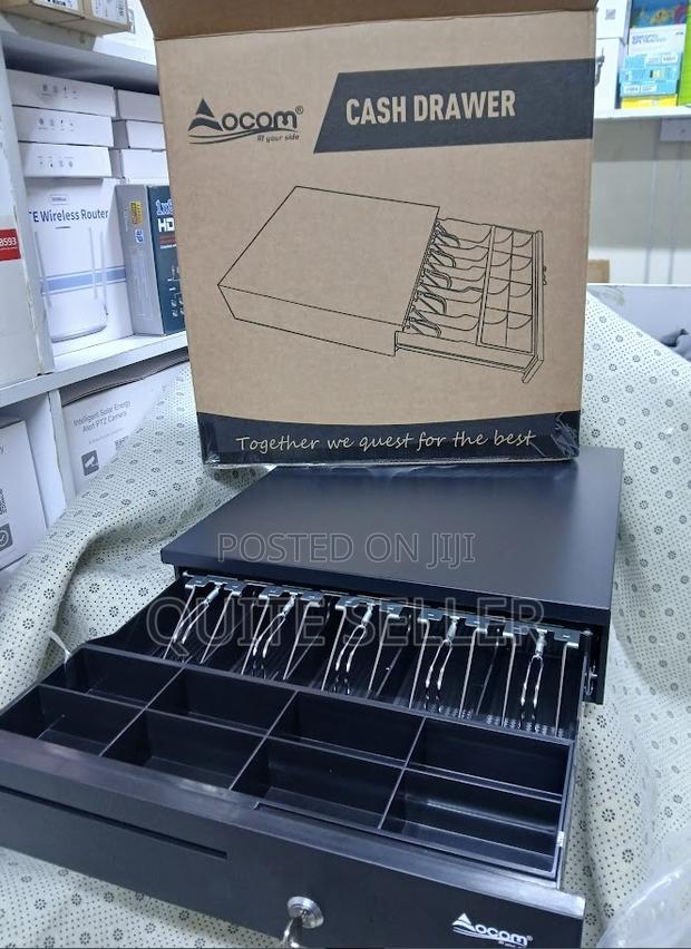 5 Tray Cash Register Drawer - 1 X Cash Drawer1 X Rj11 Cable 2 X Keys