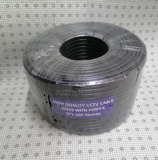 Rg59 Cable With Power 200m Generic - Reducing Installation Complexity.