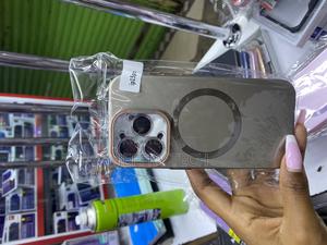 Qazxc iPhone 15 Pro Magsafe Case With Lense Protector and Stand - thumbnail 2