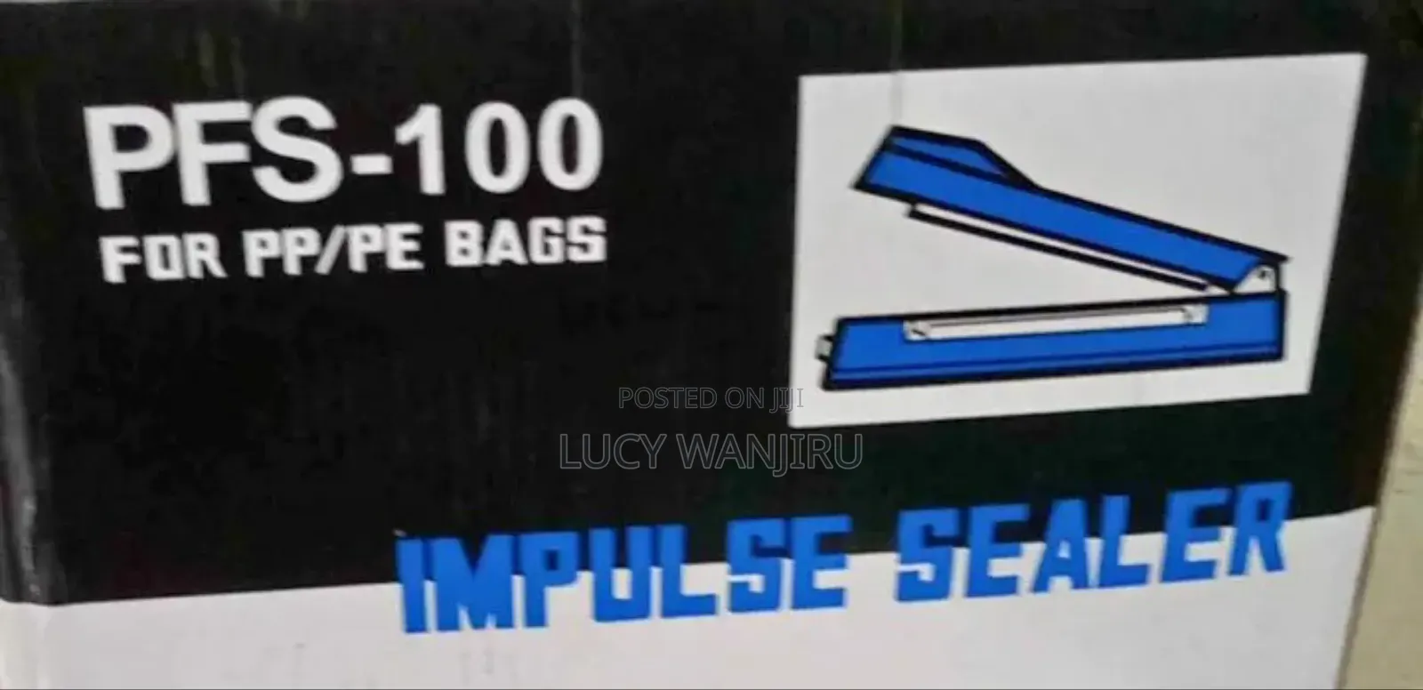 New 100mm Sealant/ Plastic Bags Impalse Sealer