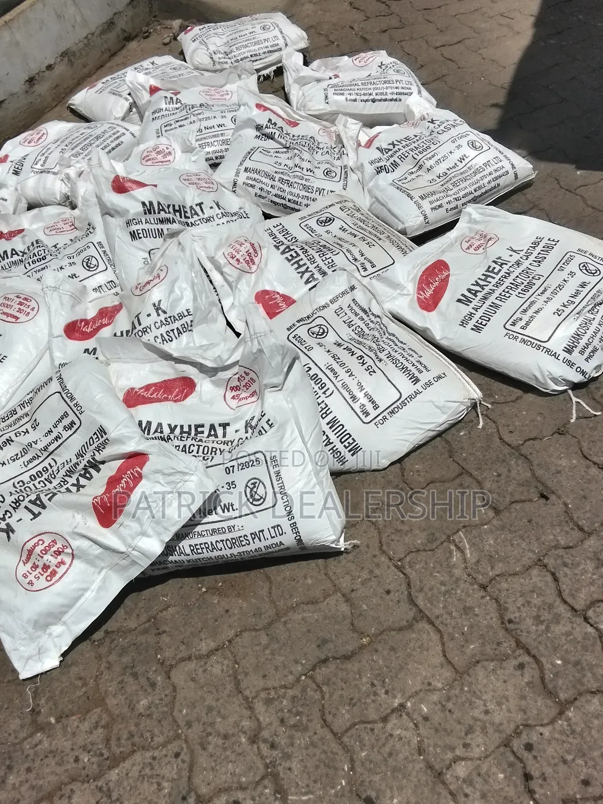 Fire Bricks Cement Maxheat K