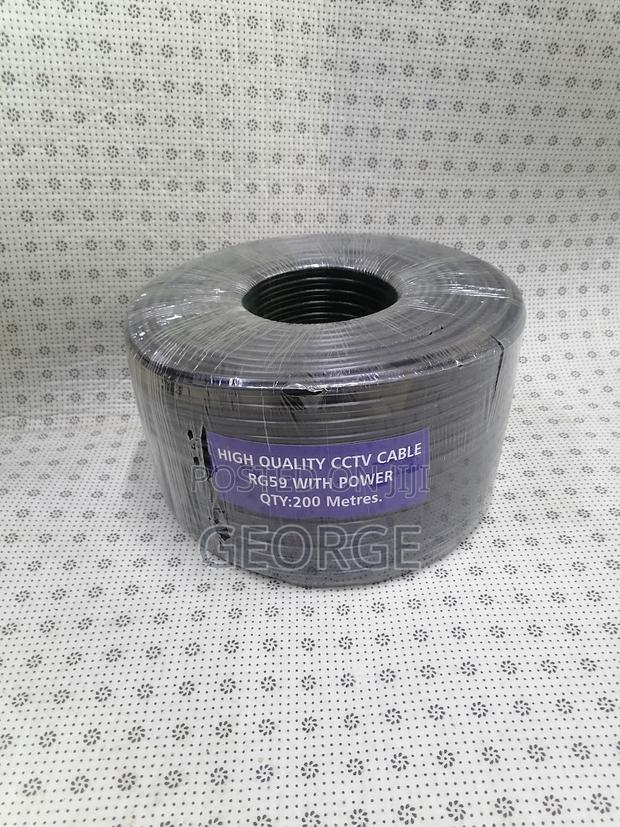 200m Coaxial Cable With Power - main view