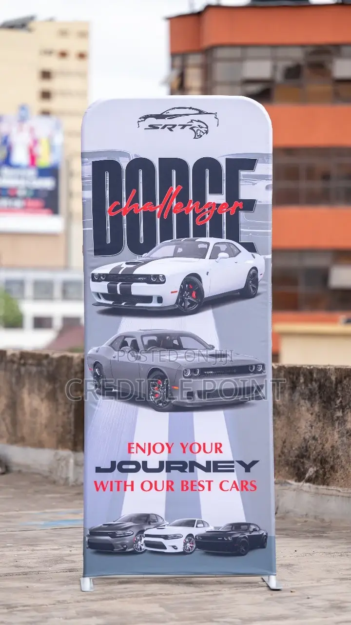 Fabric Straight Banner