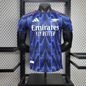 Sleek 25/26 Season Arsenal Player Version Away Jersey