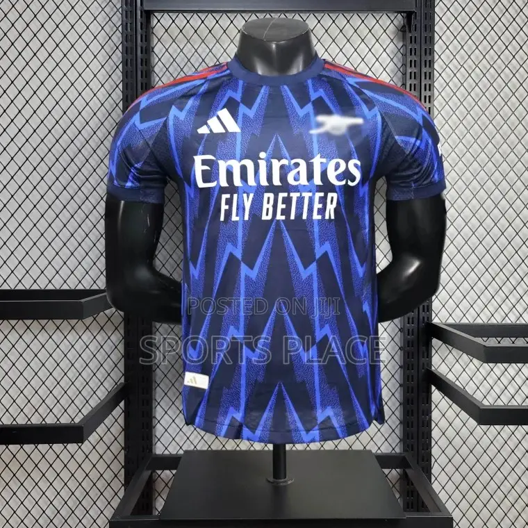 Sleek 25/26 Season Arsenal Player Version Away Jersey