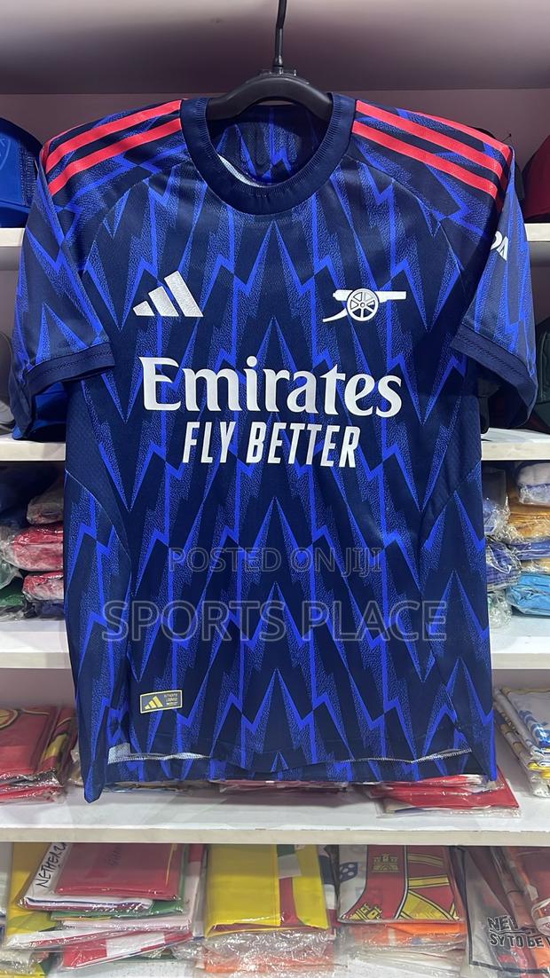 Sleek 25/26 Season Arsenal Player Version Away Jersey - thumbnail 2
