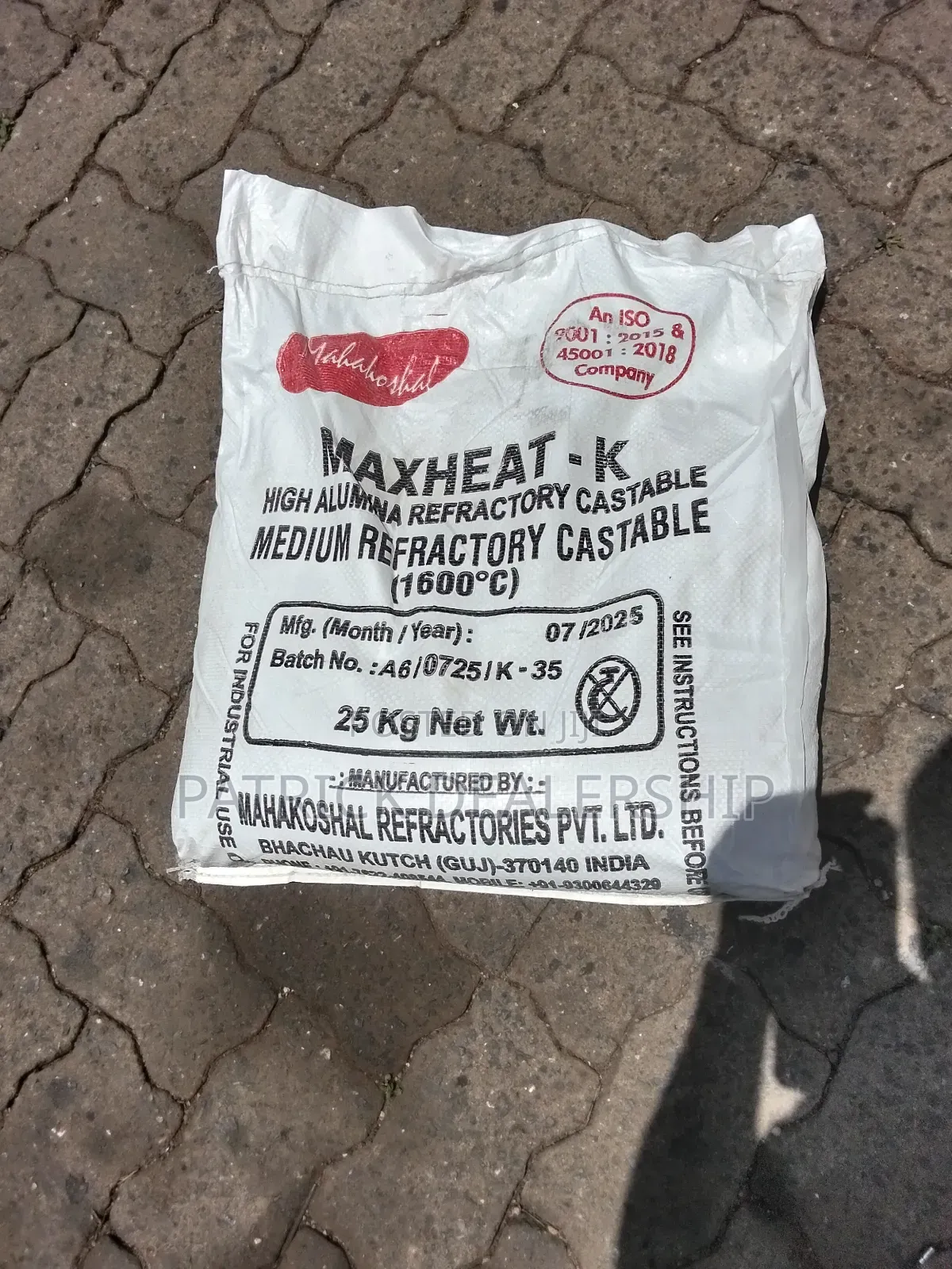 Refactor Castable Cement