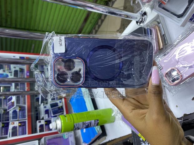 Asedc iPhone 15 Pro Magsafe Case With Camera Lens Protect / Stand - main view