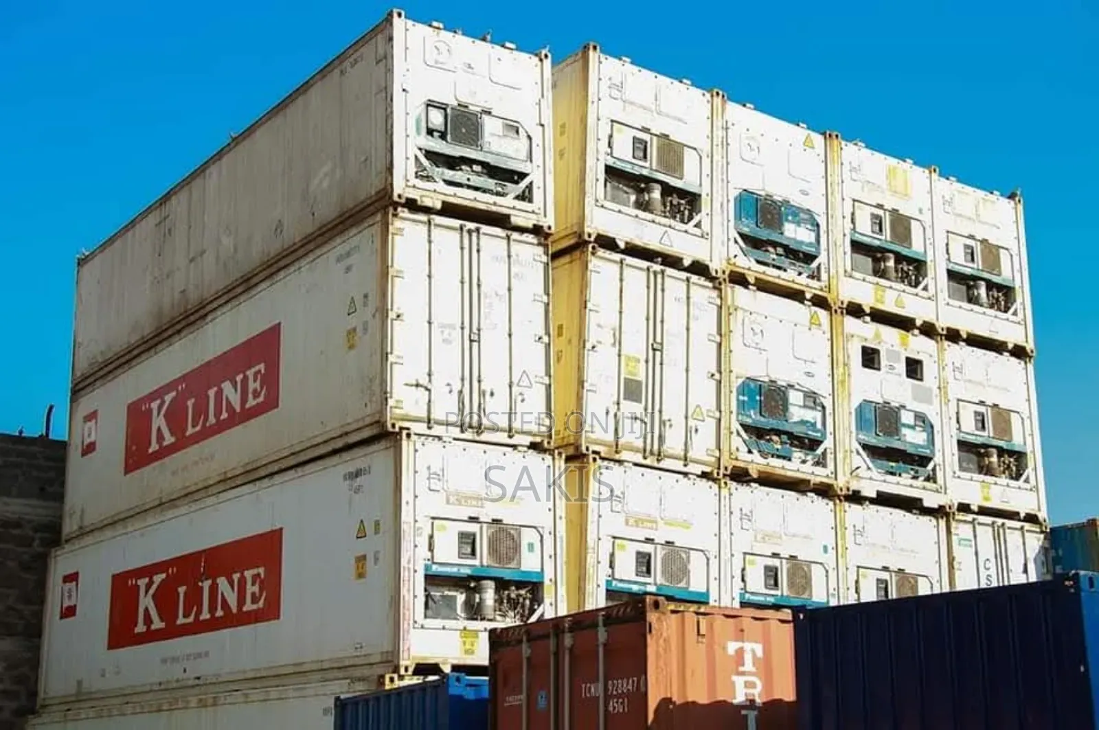 Cooler Containers! 40ft Refrigerated Reefer Containers!