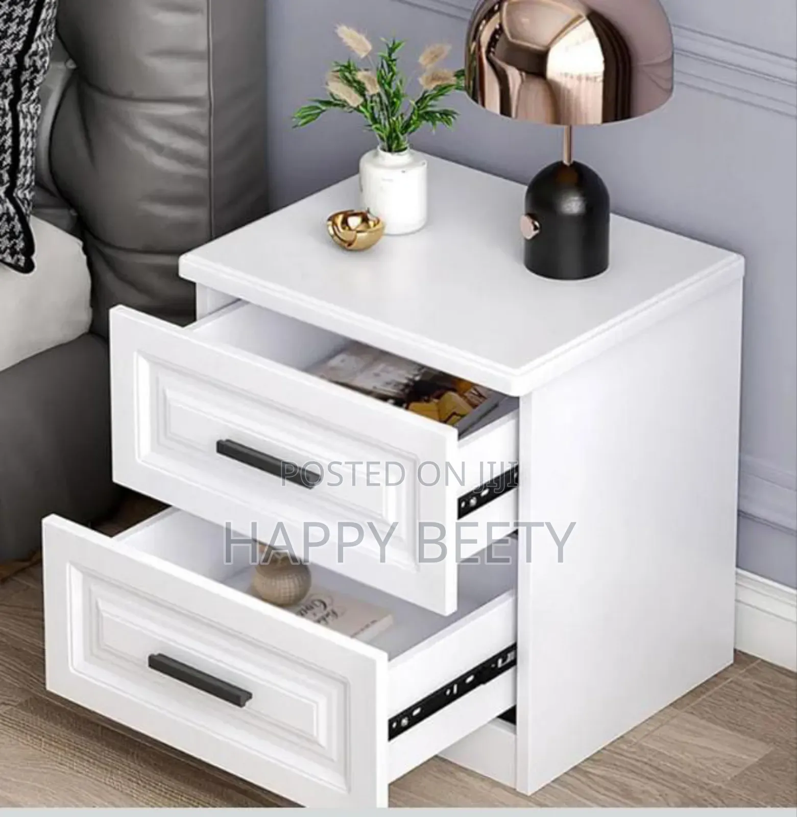 Bedside Table, Modern Nightstand