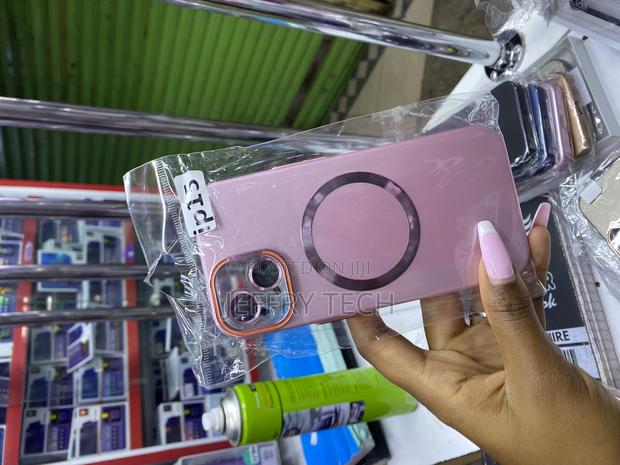 Mazxsd iPhone 15 Magsafe Case With Lense Protector and Stand - thumbnail 3