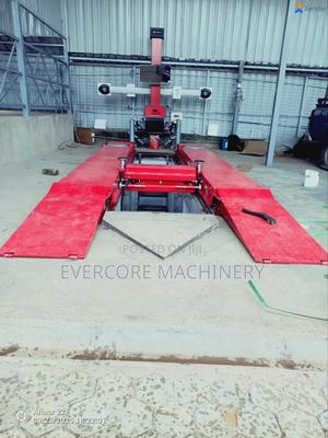 Commercial Computerized Wheel Alignment Machine With Four Post Lift - main view