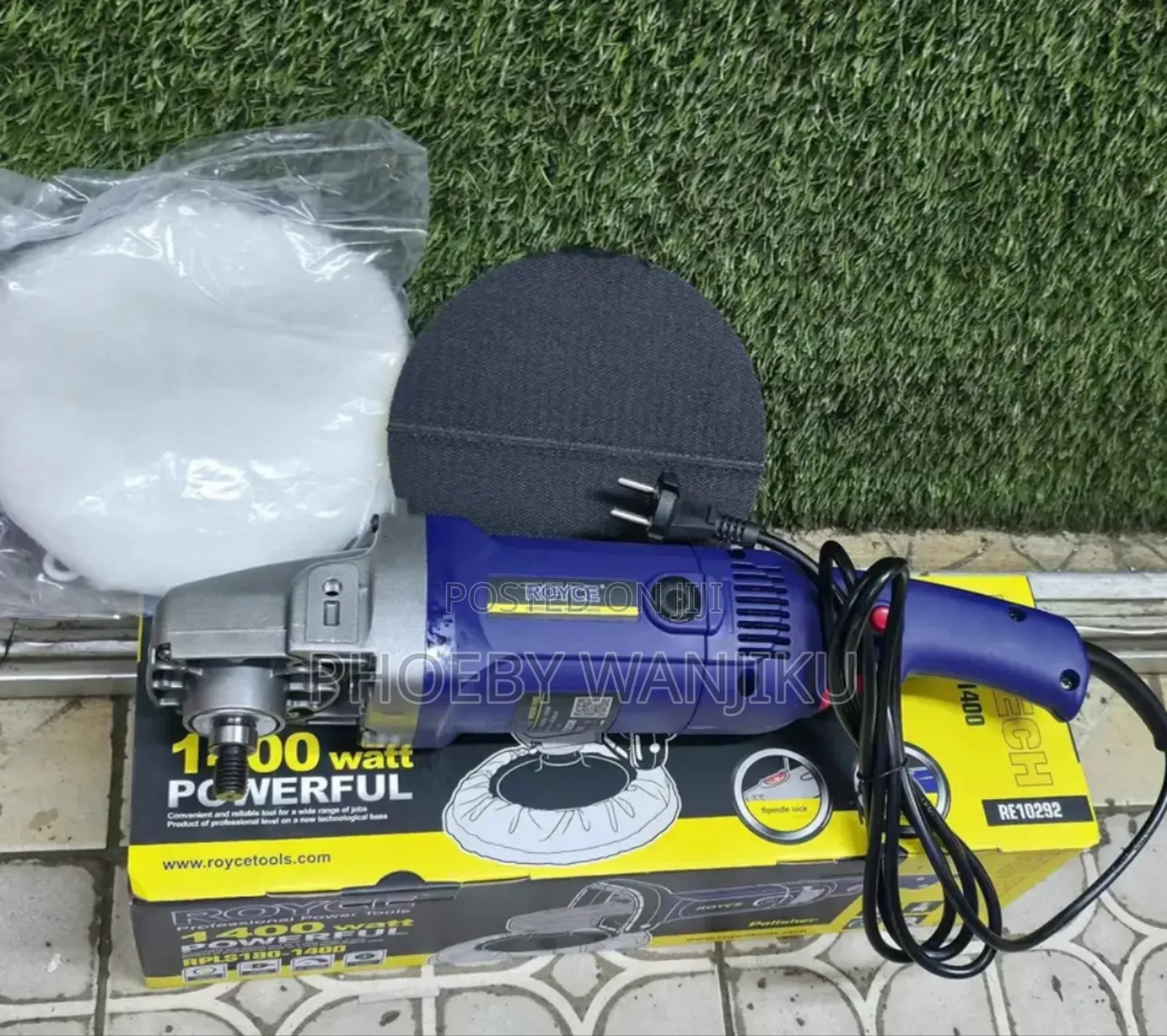Electric Buffing Machine/Royce Buffing Machine