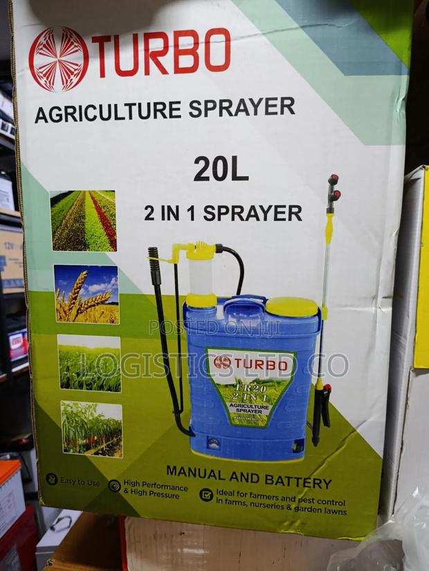 Turbo Rechargeable Knapsack Sprayer 20l
