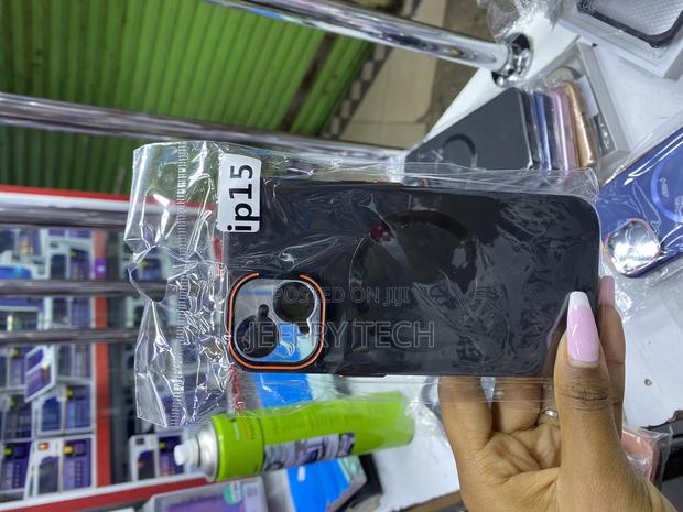 Asdfh Magnetic Case for iPhone 15 With Lense Protector and Stand - main view