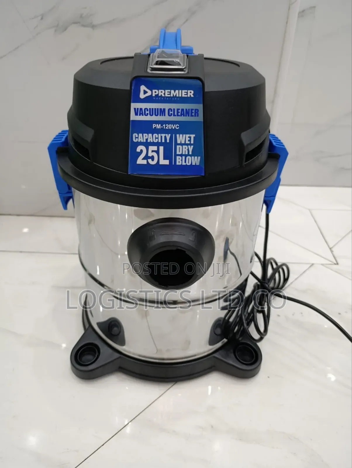 Vacuum Cleaner 25 L Premier Model Wet Dry Blow