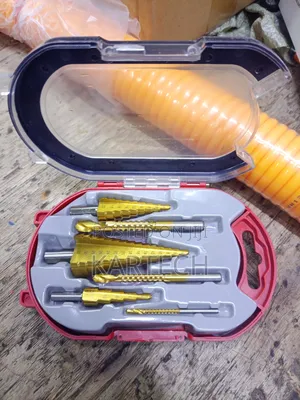 Step Drill Poiu 6-Piece HSS Set,