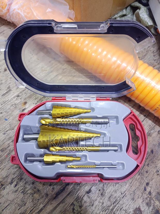 Step Drill Poiu 6-Piece HSS Set, - main view