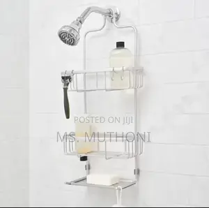 Rust Resistant Finish Aluminium 3 Tier Shower Caddy