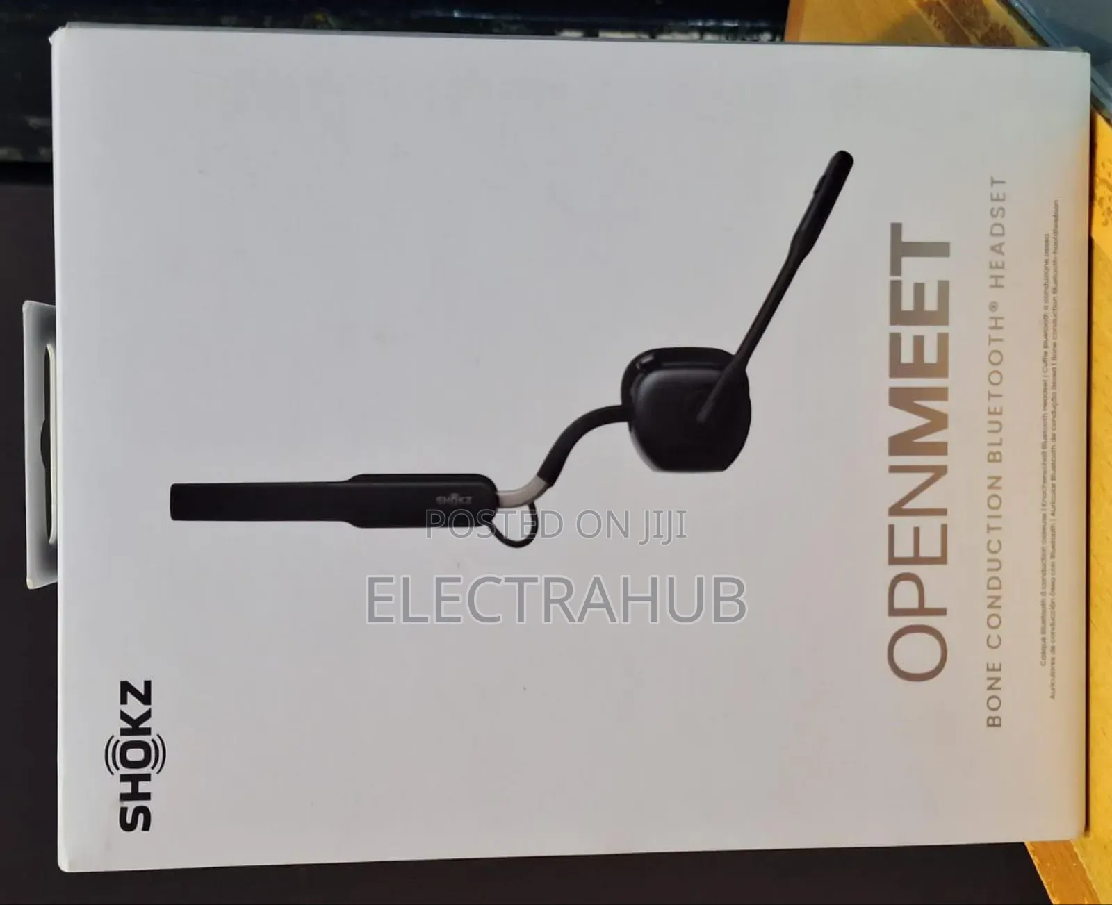 Shokz Openmeet Bone Conduction Headset Brand New Sealed