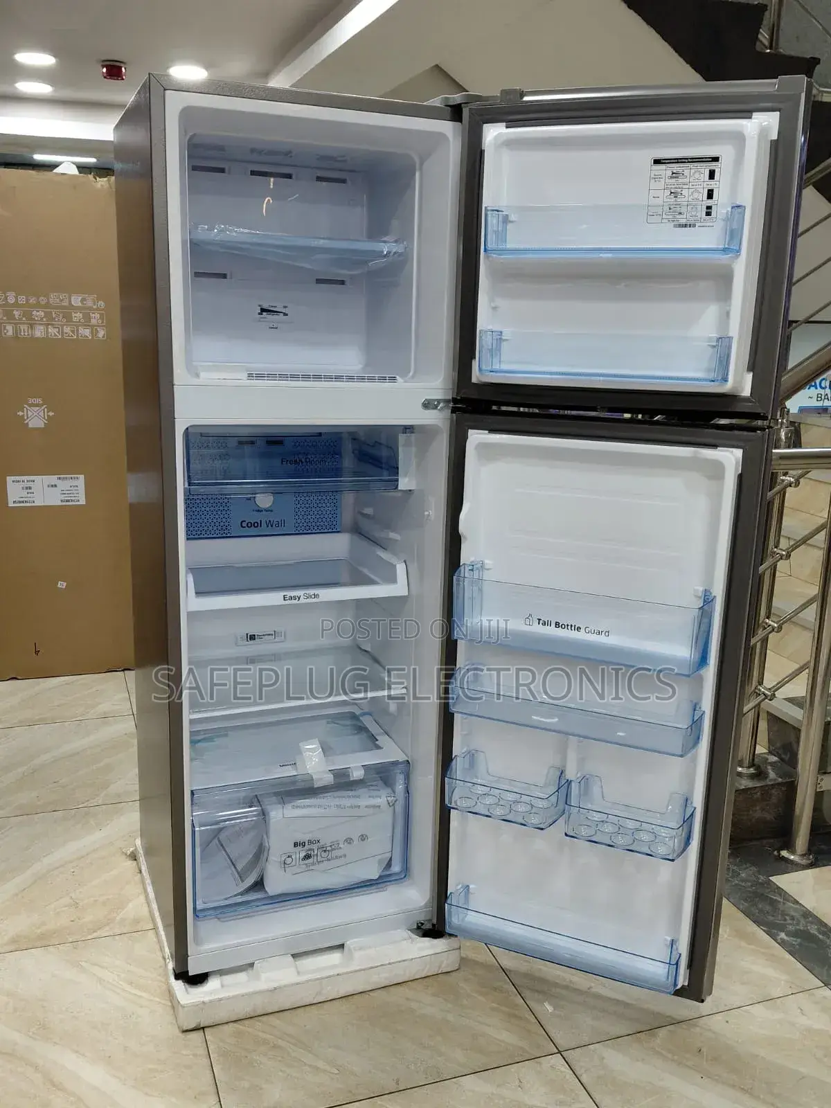 Samsung 253 Litres Double Door Fridge (Rt31k3082s8) - Grey
