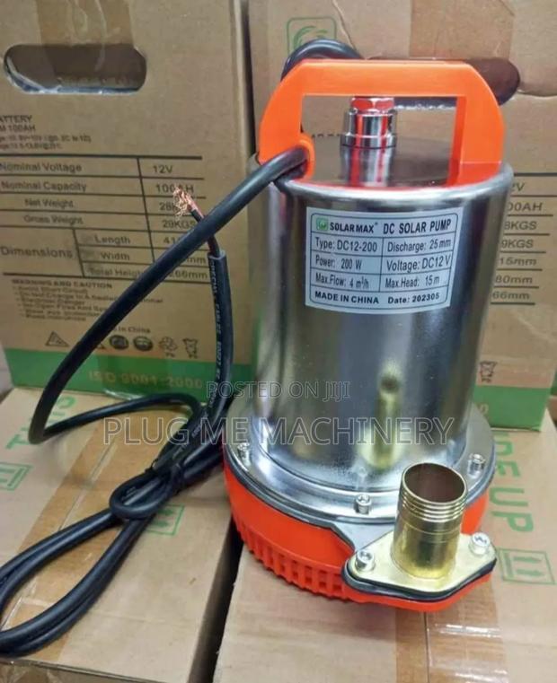 15m Dc Submersible Water Pump Solarmax