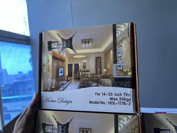 Strong Swivel Rotating Tv Wall Mount Brackets for 14 to 55” - thumbnail 2