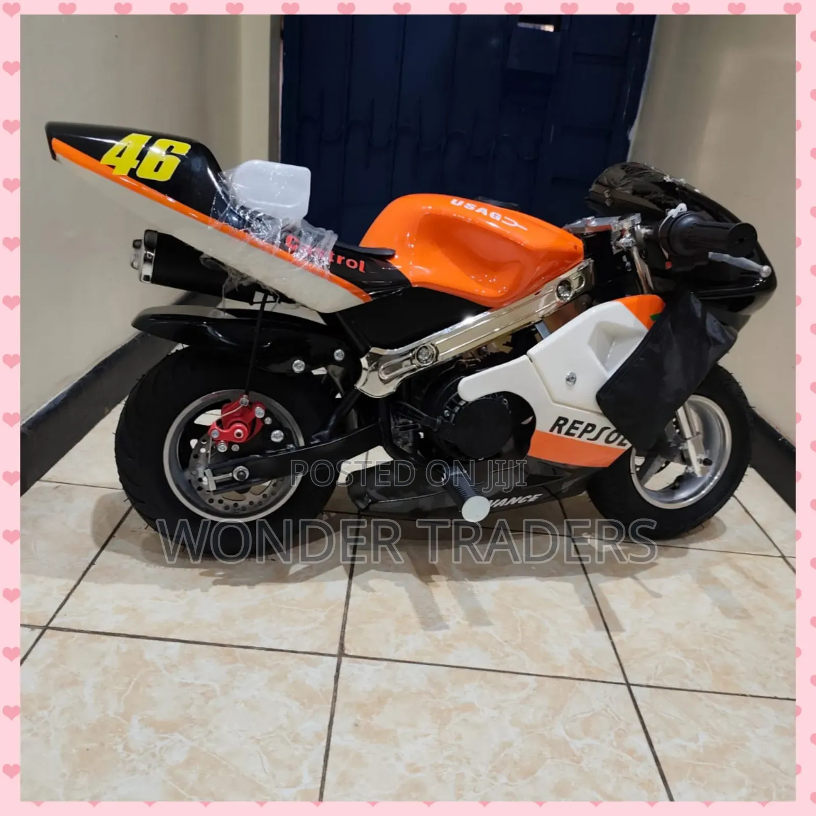 Kid Gasoline Motorbike Suitable for 6+
