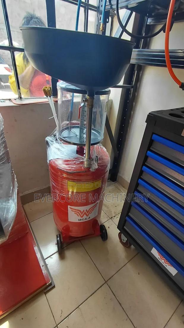 Sunshine Italy Heavy Duty Oil Drainer Machine 80litres.